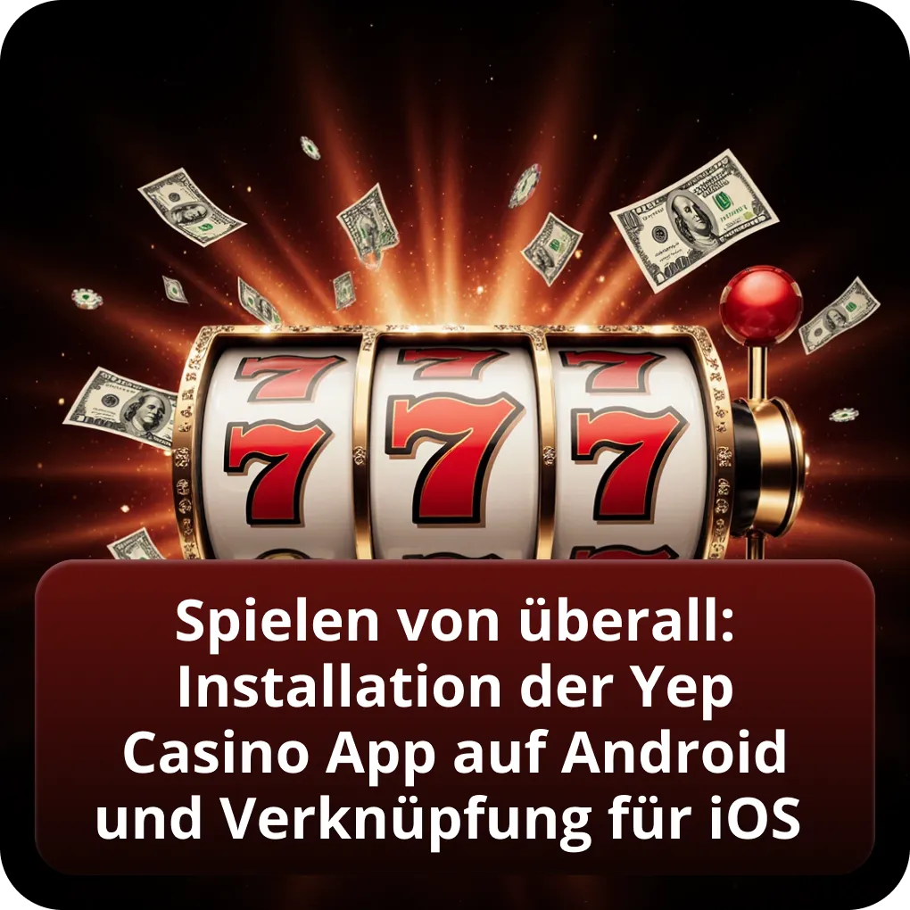 Spielen von überall: Installation der Yep Casino App auf Android und Verknüpfung für iOS