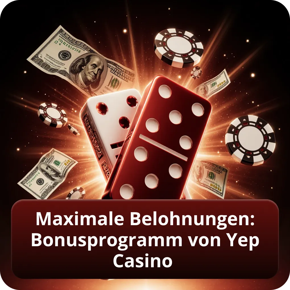 Maximale Belohnungen: Bonusprogramm von Yep Casino